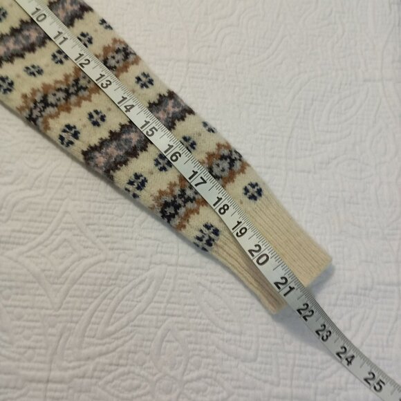 J. Crew Sweater 100% Lambs Wool Womens Size Small Fair Isle - Picture 8 of 10